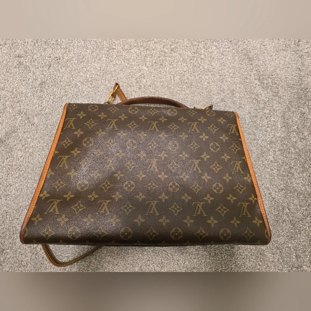 Louis Vuitton Monogram Beverly Briefcase Tote Satchel Shoulder Bag
